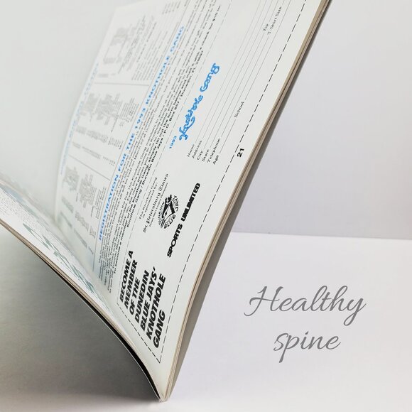 Toronto Blue Jays Vintage Program 1993 Spring Training 90s MLB w/ Ticket Stub - Picture 7 of 12